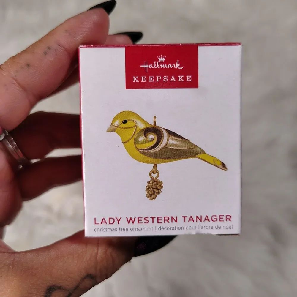 Hallmark Keepsake - Lady Western Tanager - Miniature - 2023